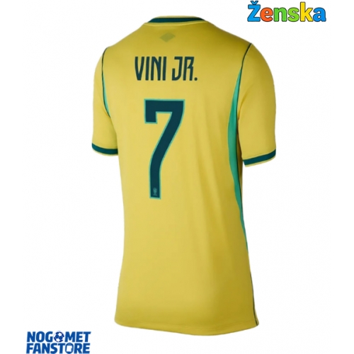 Brazil Vinicius Junior #7 Domaci Dres za Ženska SP 2026 Kratak Rukav